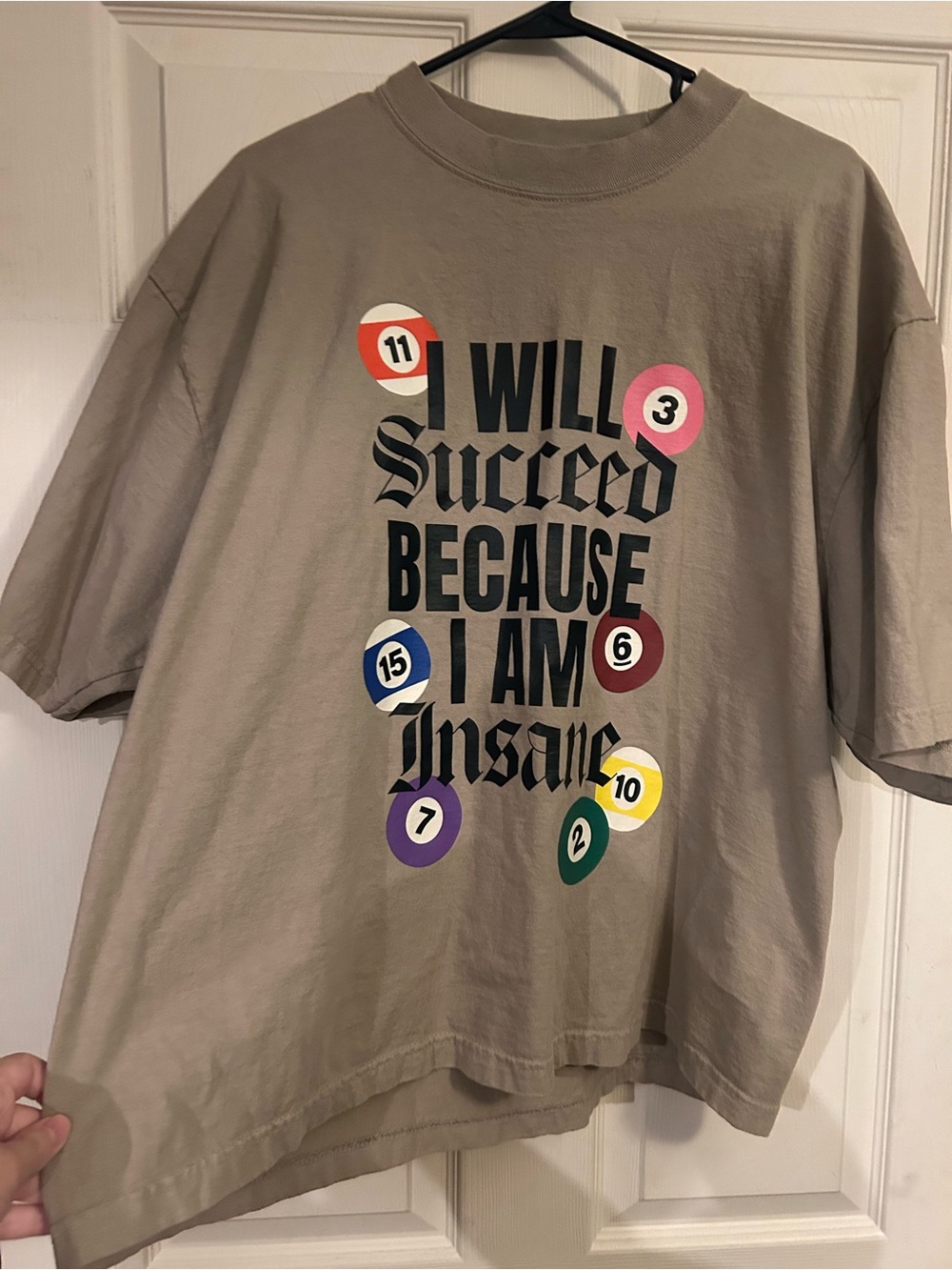 Burnt Toast Literally Insane Oversized Boxy Tee
